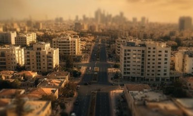 רחוב הירדן. הדמיית AI - מערכת
