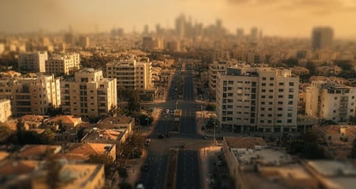 רחוב הירדן. הדמיית AI - מערכת