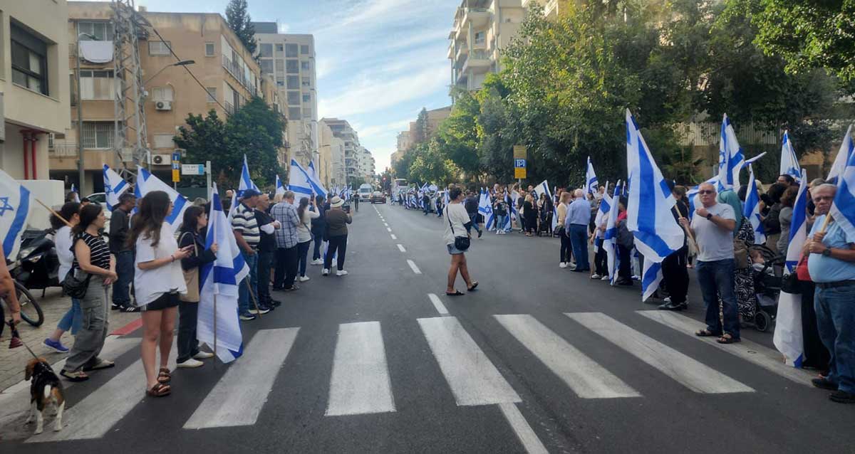 תושבי רמת גן מלווים את רס״ל במיל׳ עידן קינן ז״ל