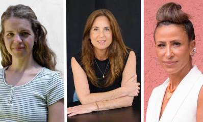קרן בן כורש מנהלת בי"ס אלון, יעל ארגוב חכמון מנהלת מרכז סחל"ב, ומעיין גורן מנהלת בית אקשטיין