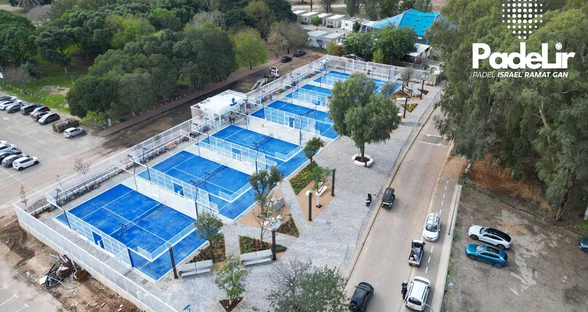 מתחם פאדל חדש בפארק הלאומי. צילום מרחפן