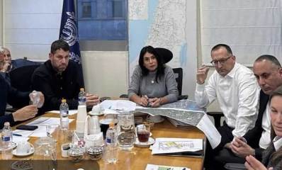 עיריית גבעתיים בישיבה עם שרת התחבורה, מירי רגב, וחברות נתיבי איילון ונת"ע