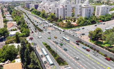 שיקוע רבין נפתח לתנועה ברמת גן