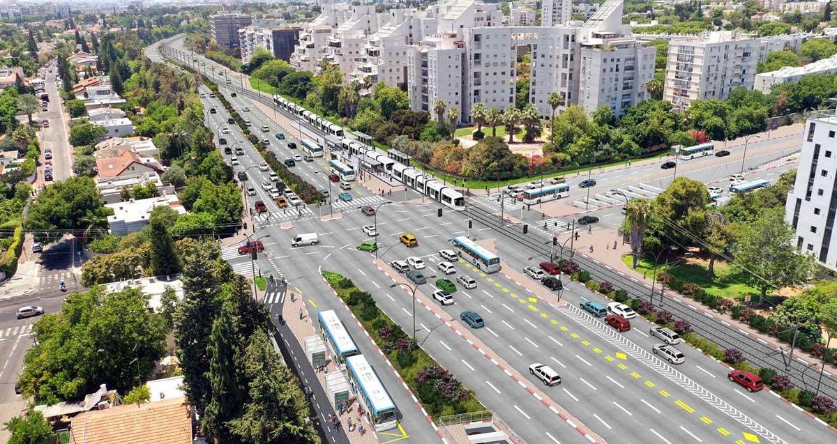 שיקוע רבין נפתח לתנועה ברמת גן