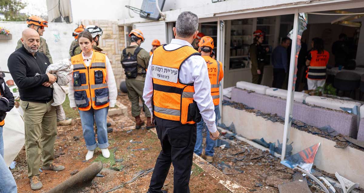 זירת הנפילה ברמת גן 15.3