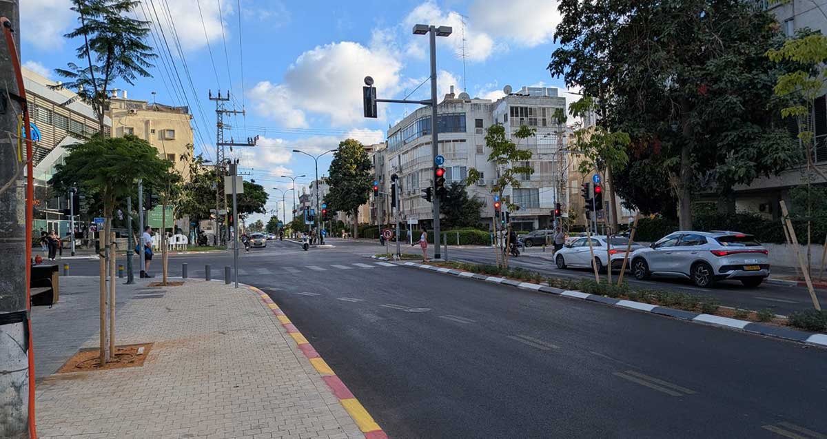 צומת מרומזרת עליית הנוער כצנלסון בגבעתיים