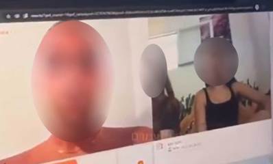 מתוך סרטון המתעד לכאורה שיחה בין החשוד לקטינה