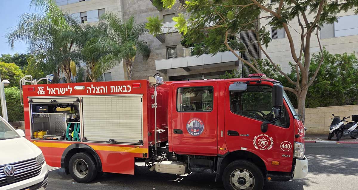 כבאית כיבוי אש בגבעתיים
