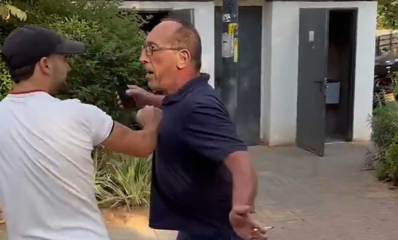 עימות בין מרדכי דוד לעמוס דורון בגבעתיים