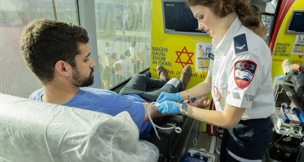 תרומת דם מד"א