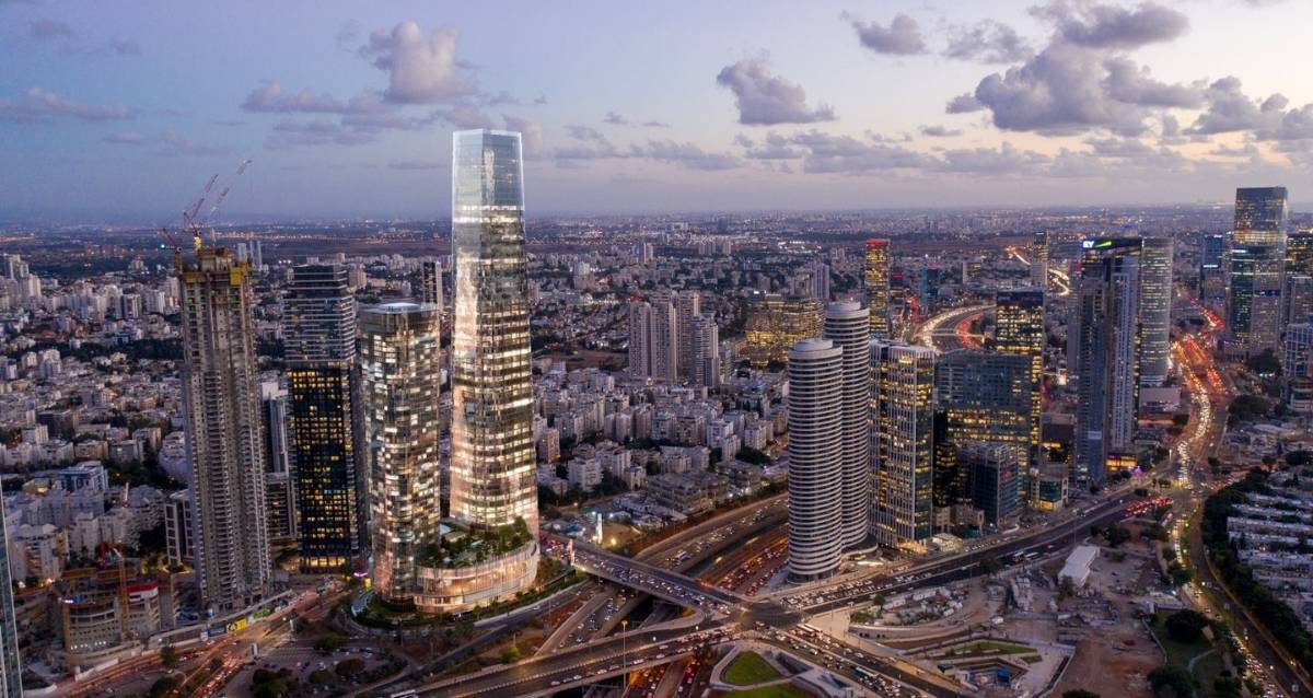 מגדל BEYOND בגבעתיים, הדמייה: סטודיו 98