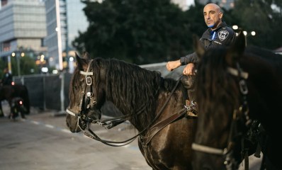 שוטר רכוב על סוס