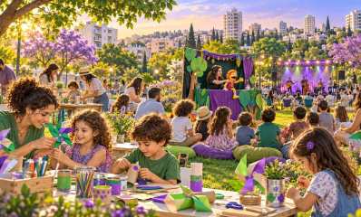 איור להמחשה של יצירה לילדים, תיאטרון ומוזיקה ברמת גן ובגבעתיים