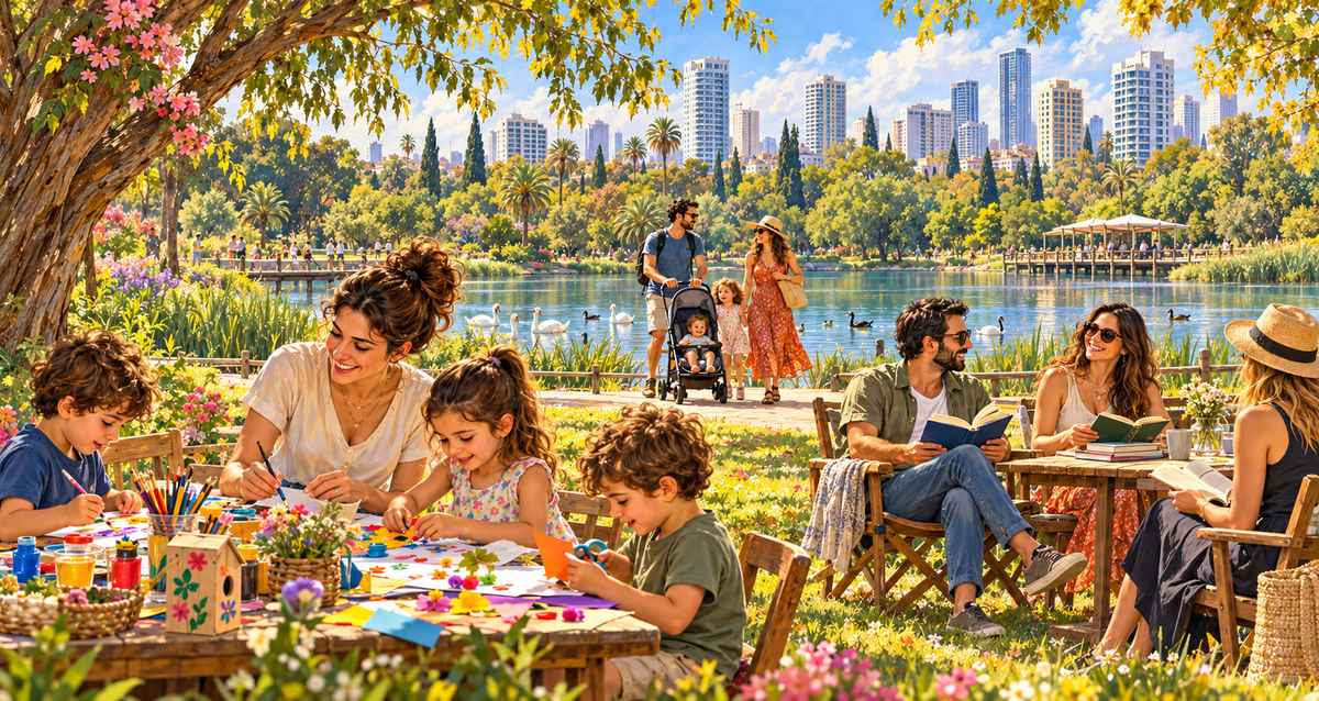 איור בילויי סוף השבוע רמת גן-גבעתיים אונליין